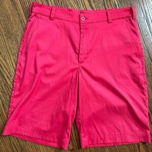 Men's Red Nike Golf Shorts